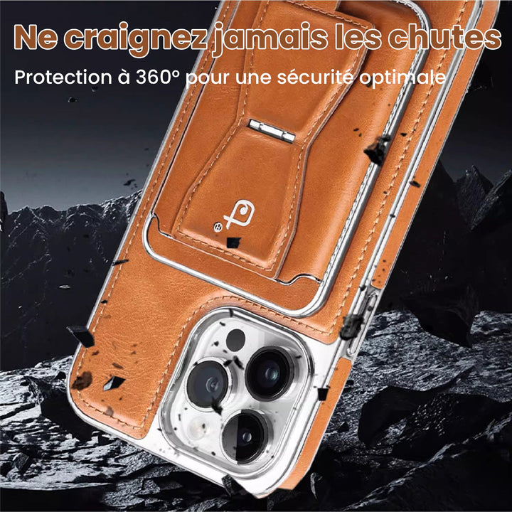 Expédition rapide ✈️Étui de protection pour iPhone en cuir de première classe