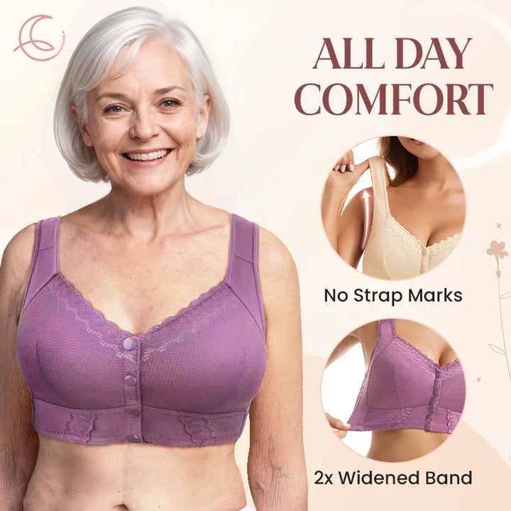 Moona Bra - LAST DAY SALE 80% OFF - Front Closure Breathable Bra for Seniors