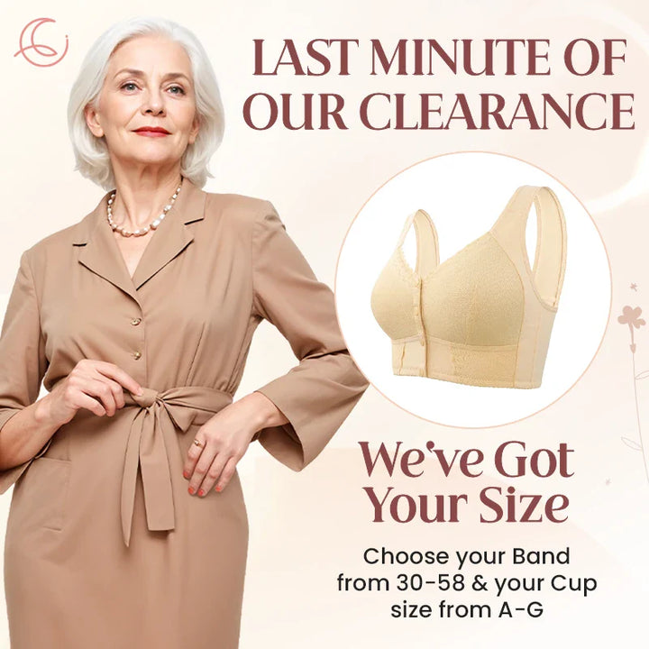 Moona Bra - LAST DAY SALE 80% OFF - Front Closure Breathable Bra for Seniors