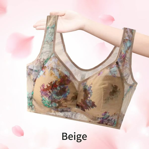 🔥Cooling Comfort Bra Made From Ice Silk And Lace👍No more sagging breasts