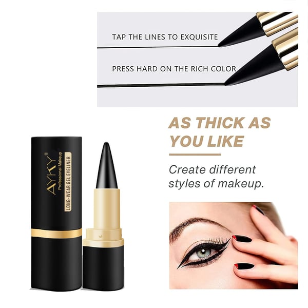 Buy 1 Get 1 Free🎉Natural Black Eyeliner Cream